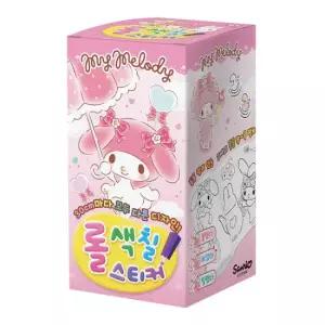 아트박스 학산문화사 산리오 캐릭터즈 마이멜로디 롤 색칠 스티커