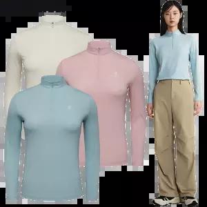 블랙야크 흡슥속건 향균 소취 원단 봄 등산복 여성 페리체 집업 긴팔티 1BYZTSU502