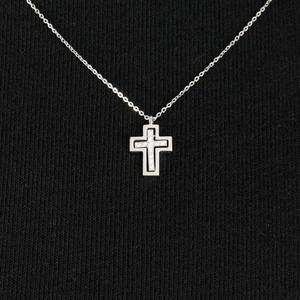 다미아니 20059783 18K화이트골드 0.06캐럿 다이아 벨에포크 미니 목걸이aa49665