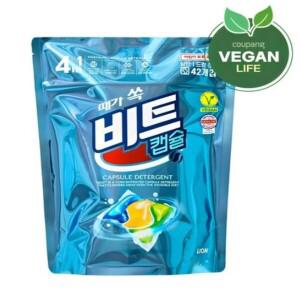 비트 때가 쏙 비트팟 티트리오일향 캡슐세제, 42개입, 1개