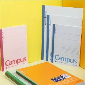 고쿠요 캠퍼스 베이직 노트 A5 B5 A4 유선 방안 무지