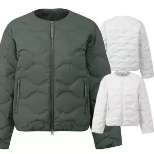 [블랙야크](강남점)25년신상 여성 경량패딩 무봉제 웰딩 라운드넥 다운 자켓 1BYPASU502