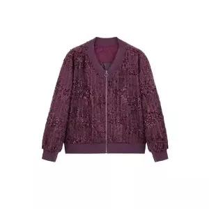 셀렙샵에디션 스팽글 봄버 점퍼-272056