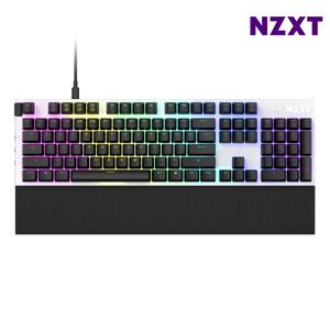 NZXT FUNCTION 화이트 게이밍키보드 기계식키보드 유선 펑션 최종 75650 WON