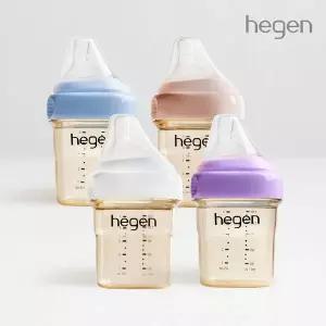 [보리보리/헤겐]헤겐 컬러젖병 PPSU 150ml 쿼드라팩(4P) (1단계 젖꼭지 포함)