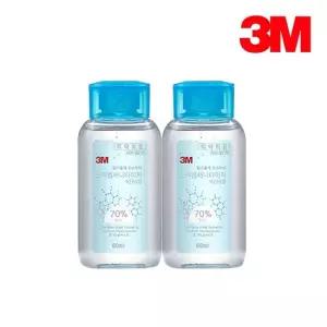3M 휴대용 손소독제 70 새니타이저 60ml x2개 9270