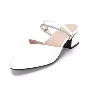 [하프클럽/무크]엠.무크 렉시 드레스 투웨이 슬링백 화이트 516423907ZY