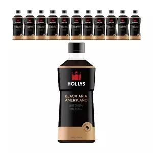 할리스 블랙아리아 아메리카노 550ml, 6입, 2개 (총 12개)