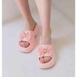 [에고이스트][BLUE LABEL] 리본 플랫폼 슬리퍼 (ER2OAS02)[35258340]