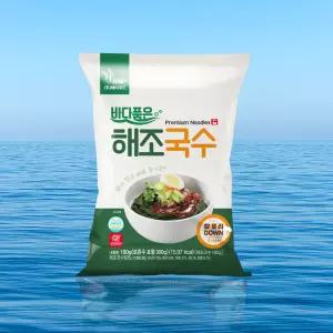 바다품은 전남완도 저칼로리 해조국수 소스2종 미역 다시마 톳 풍부한 식이섬유