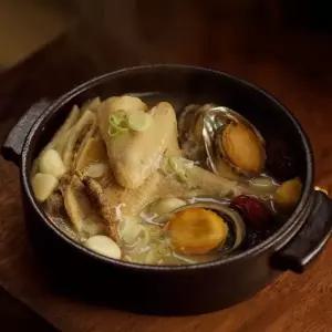 [애월아빠들][한방키트+현미누룽지 증정] 제주 구엄 토종닭 냉동 백숙 2마리 1.6kg 이상