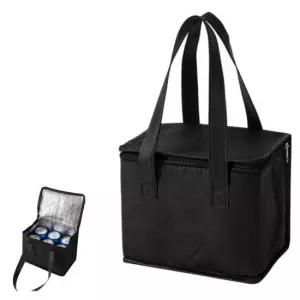 아트박스 와인앤쿡 블랙 심플 보냉백 1개 사이즈 택1)