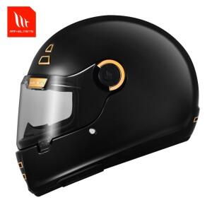 헬멧 오토바이 레트로 Mt 헬멧 스페인 Jarama 싱글 바이저 듀얼 D-링 버클