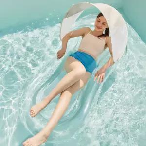 투명 아쿠아 라운지 워터 해먹 물놀이 튜브 성인 어린이 대형 워터 베드