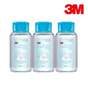 3M 휴대용 손소독제 70 새니타이저 60ml x3개 9270
