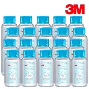 3M 휴대용 손소독제 70 새니타이저 60ml x20개 9270