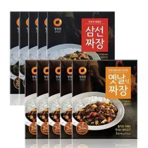 [셀러허브]청정원 옛날짜장 180gX5개+짜장180gX5개(총10개) (S31707152)