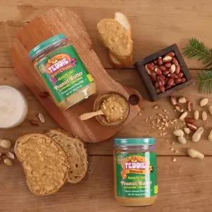 [테디] 무염 땅콩버터 피넛버터 땅콩 100 스무스 수퍼청키 4병 소비기한 스무스 26.07.31 청키 26.08.01)