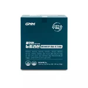 GNM자연의품격 올인원 뉴트리션 멀티비타민 칼슘 마그네슘 30개입 1박스 I