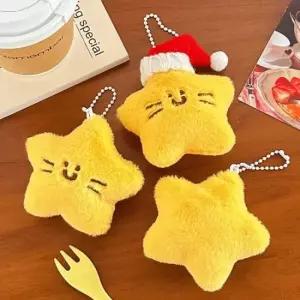 아트박스 알럽하우스 별야옹이 부적 키링 행운 인형 키링 가방고리