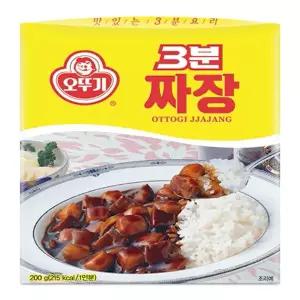 오뚜기 3분 짜장 200g 5개