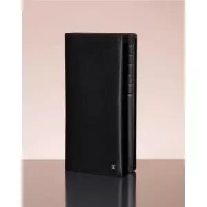 [롯데백화점]닥스 액세서리 [선물포장/쇼핑백동봉] [FELTON] 블랙 가죽 DD로고 모던 클래식 장지갑 DBWA5F8