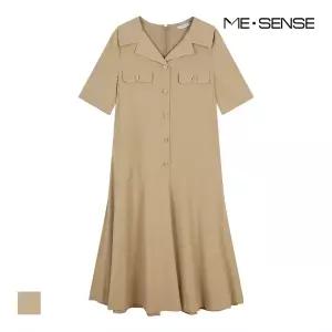 [미센스] 셔츠형 카라 원피스_MB45OPP109A
