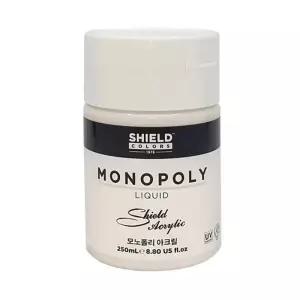 중등 미술수업 콜라주 색칠용 흰색 아크릴물감 250ml/ 우드공예용 글라스데코