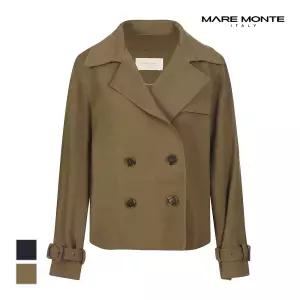 [마레몬떼] 숏 허쉬 트렌치코트_M239MTC11S0