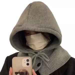 다온 바라클라바 겨울모자 니트 여성넥워머 1+1