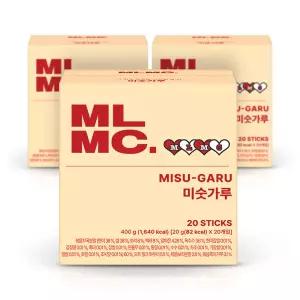 MLMC 미숫가루 햅섭인증 전통차 17종곡물맛 20입3박스