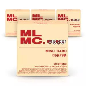 MLMC 미숫가루 햅섭인증 전통차 17종곡물맛 20입4박스