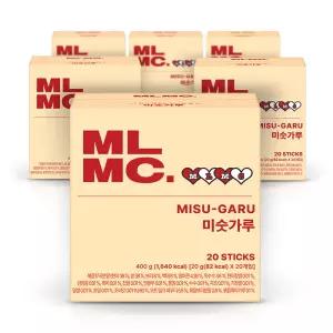 MLMC 미숫가루 햅섭인증 전통차 17종곡물맛 20입6박스