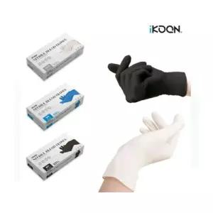 아이쿤 니트릴 블렌드 장갑 블루 중 100매/셰프/요리용/라택스/세프/라텍스/일회용/위생/식품용/조리용