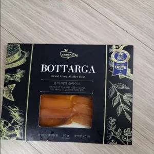 숭어어란 슬라이스 숭어알 보타르가(20g), 3개