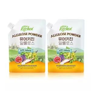 [유어키친] 알룰로스 파우더 저당 설탕 대체제 400g, 2개