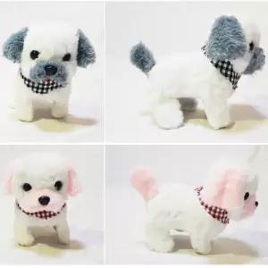 움직이는 강아지 인형 장난감 동물 로봇 작동 완구