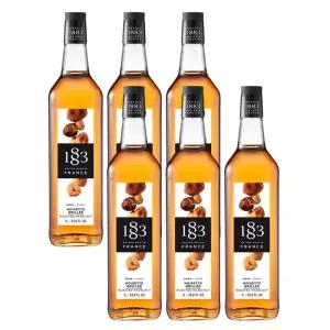 1883 헤이즐넛시럽 1000ml 6개