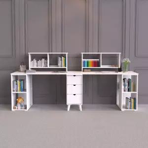 아이린 모듈형 책상 1인용 2인용 1000 1200 2000 2400 사이즈 3colors