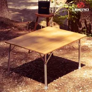 [리베로] 플라나 4폴딩 뱀부테이블