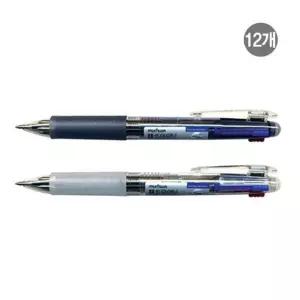 4색 볼펜 에스볼펜 흑 청 적 녹 0.7mm 색상랜덤x12EA (WC0F6B6)