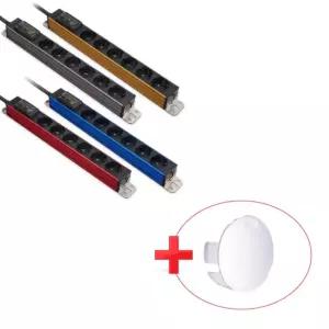 국산 현대 멀티탭 고용량 6구 5M 서버탭 4000W 누전차단 에어컨 히터 멀티 콘센트