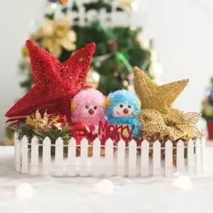 플라워트리 [1+1] 크리스마스 장식 센터피스 스타보드 중 30cm