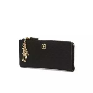 [NS홈쇼핑]DCWA6E528 닥스 블랙 DD로고 소가죽 2단 장지갑[35504617]