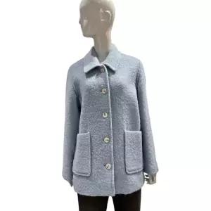 [롯데백화점]abfz 뽀글이 모혼방 카라넥 하프 코트 AGNZ4QJ05J