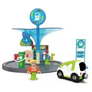 자동차 도로놀이 주차장 주유소 역할놀이장난감 창의력향상 상황극 우리동네꾸미기