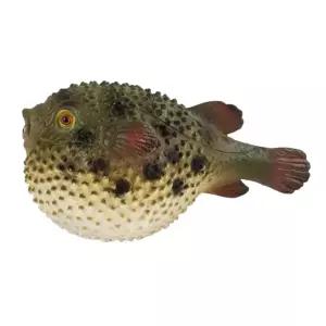 바다탐험 통통한 복어 모형 물고기 피규어 생김새관찰 홈스쿨링 자연학습용 교육완구