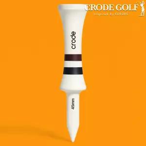크로드 골프티 웨이브 프리미엄 우드티 높이조절 골프티꽂이 대용량 50p