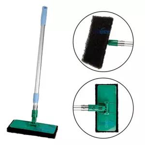 라이노 사각홀더 밀대 걸레 세트 바닥 청소 수세미 찌든때 제거 탈부착 다용도 청소봉