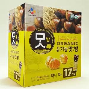 CJ 유기농맛밤 42g  17입